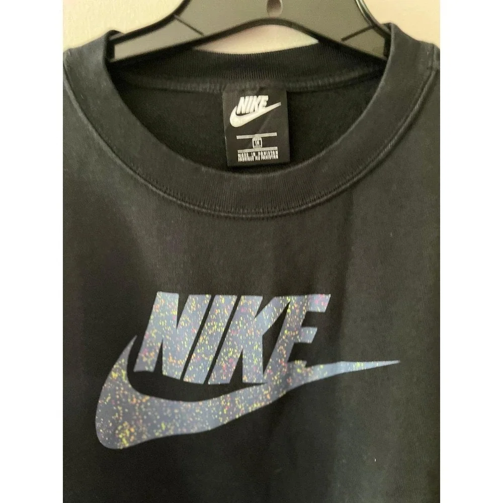 Nike Women's Icon Clash cropped Shirt Black 1X
